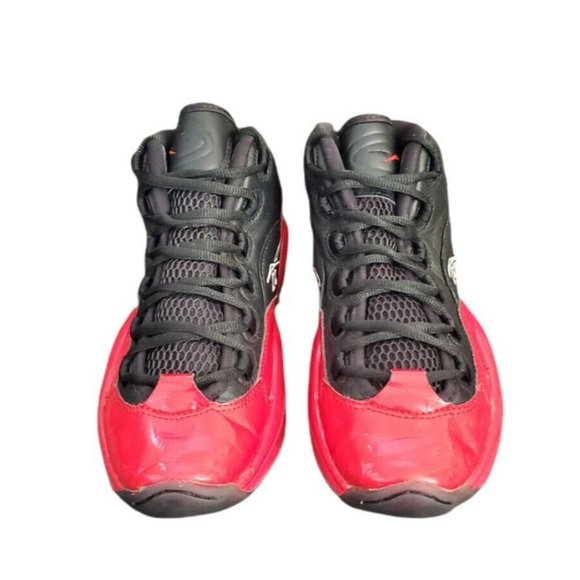 Reebok Question Mid Allen Iverson Vector Red/Black US Men’s Size 6/7.5 in Women - Picture 4 of 9